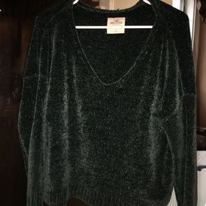 Green Hollister Sweater Top